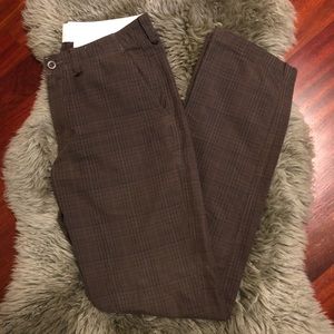 New 24Standard Men’s Plaid Patterned Pants